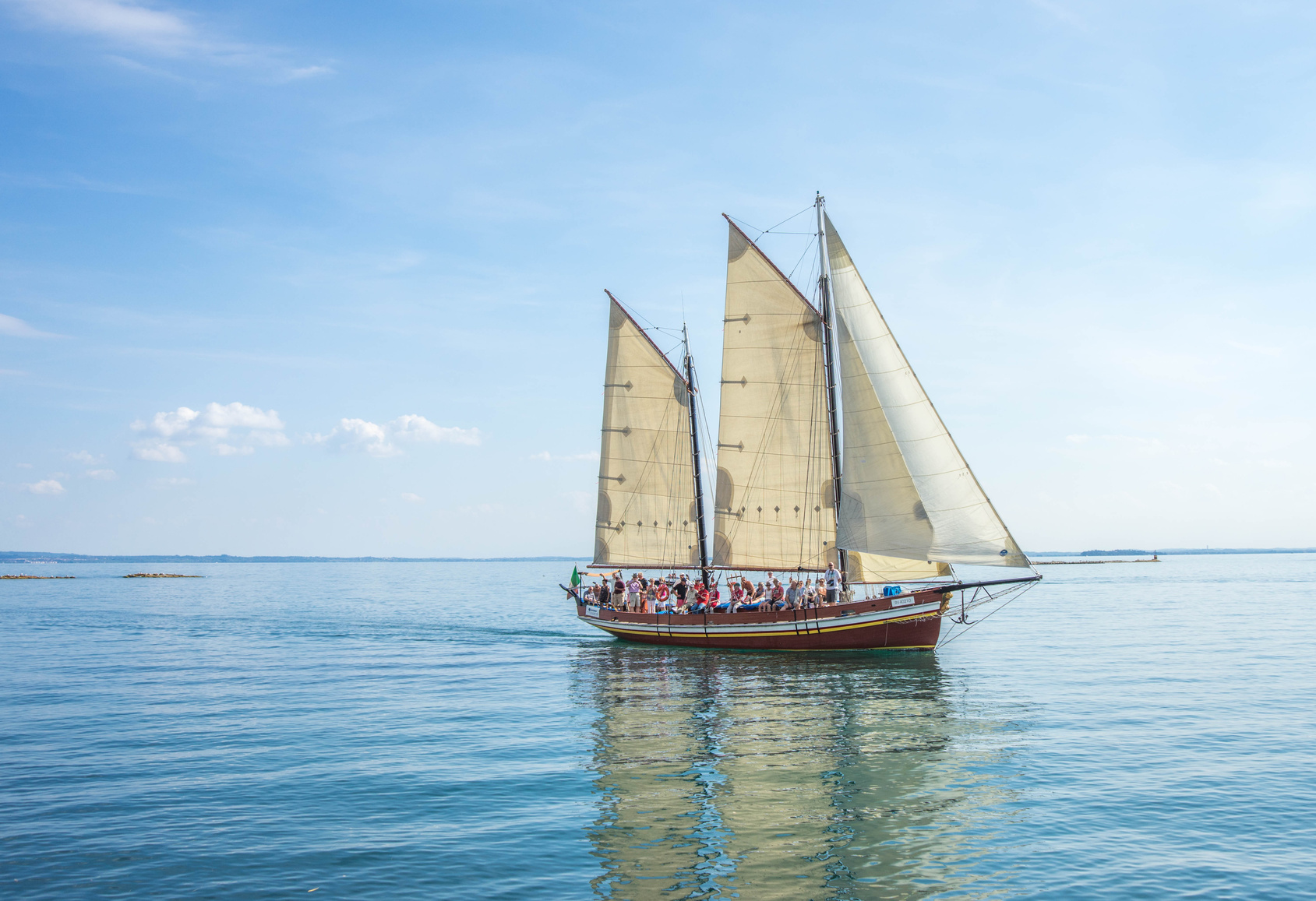 Sailing Boat at Daytime