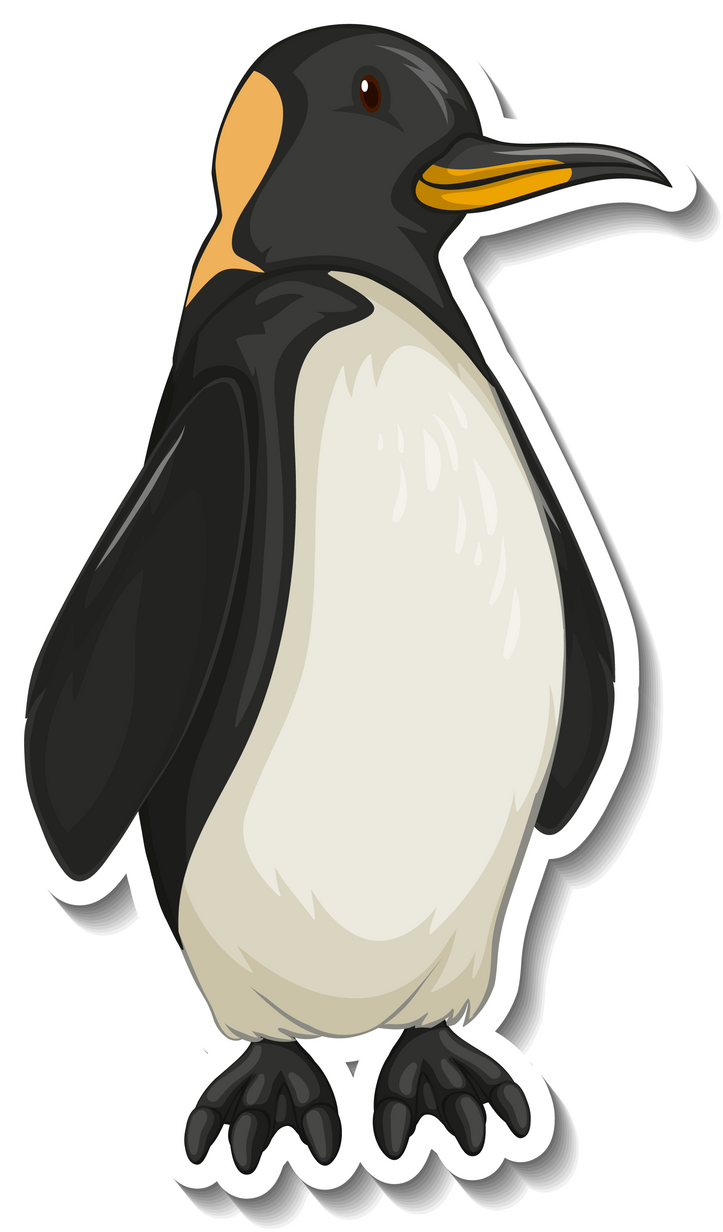 Penguin animal cartoon sticker